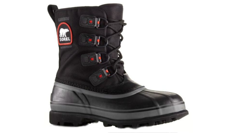 Sorel Caribou XT Winter Boot - Men's-Black/Shale-Medium-10 US