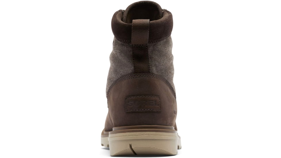 Sorel Carson Moc Waterproof Boot - Mens, Blackened Brown, Khaki II, 13, 2009711-205-13