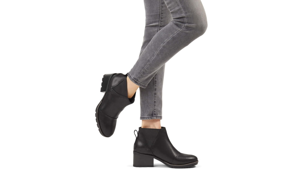 Sorel Cate Chelsea Casual Shoe - Womens, Black, 5 US, 1921501010-5