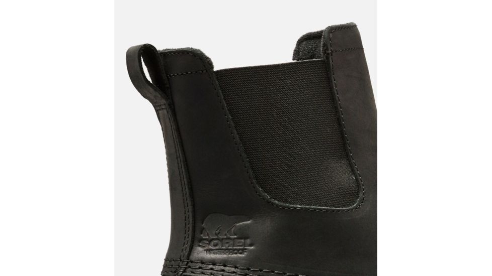 Sorel Cheyanne II Chelsea Boot - Mens, Black, Dark Gre, 10.5, 1750251010-10.5