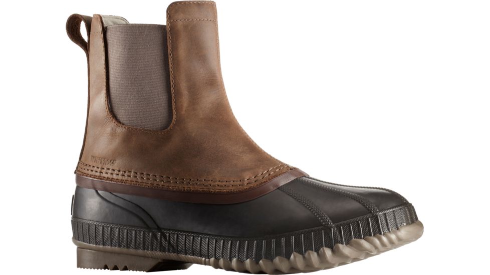 Sorel Cheyanne II Chelsea Winter Boot - Men's-Umber/Buffalo-Medium-10.5