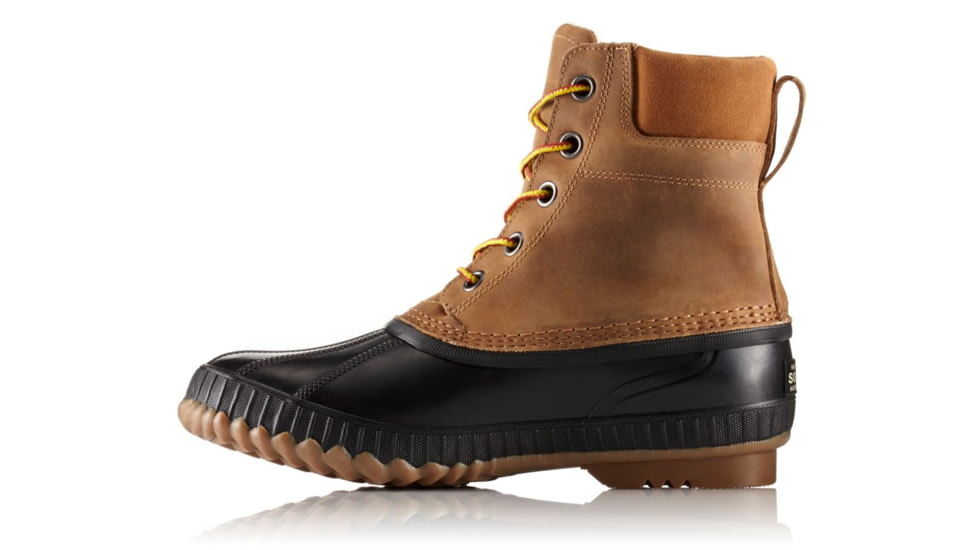Sorel Cheyanne II Duck Boot - Mens, Chipmunk, Black, 7.5, 1750241224-7.5
