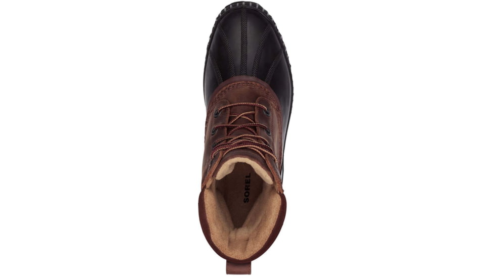 Sorel Cheyanne II Lace Duck Boot - Mens, Tobacco/Black, 7 US, 1750241259-7