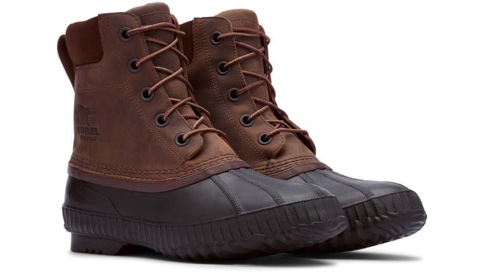 Sorel Cheyanne II Lace Duck Boot - Mens, Tobacco/Black, 7 US, 1750241259-7