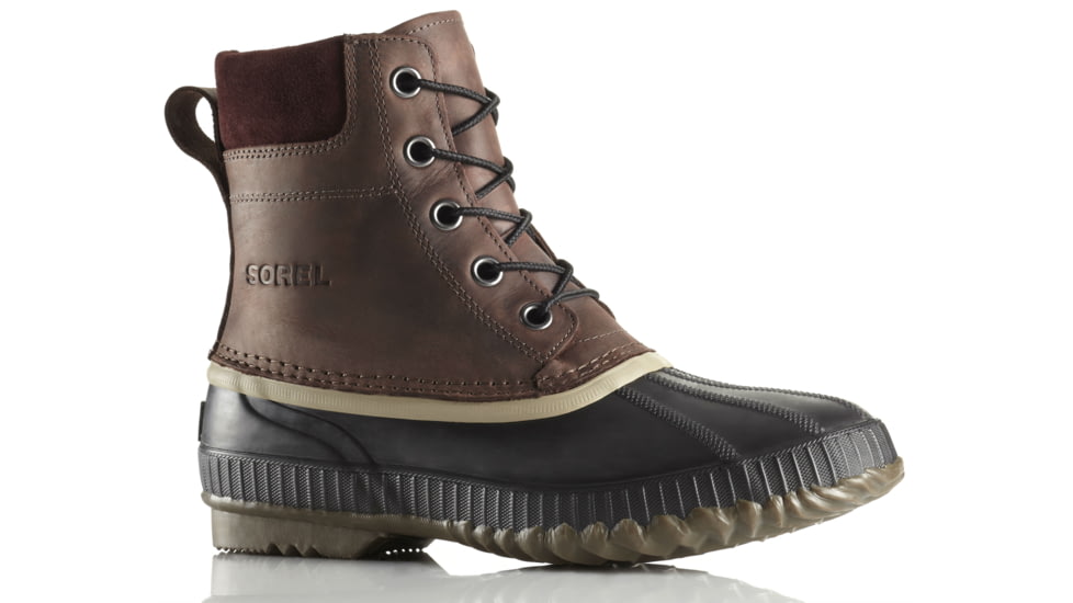 Sorel Cheyanne Lace Full Grain Winter Boot - Men's-Brown-Medium-13