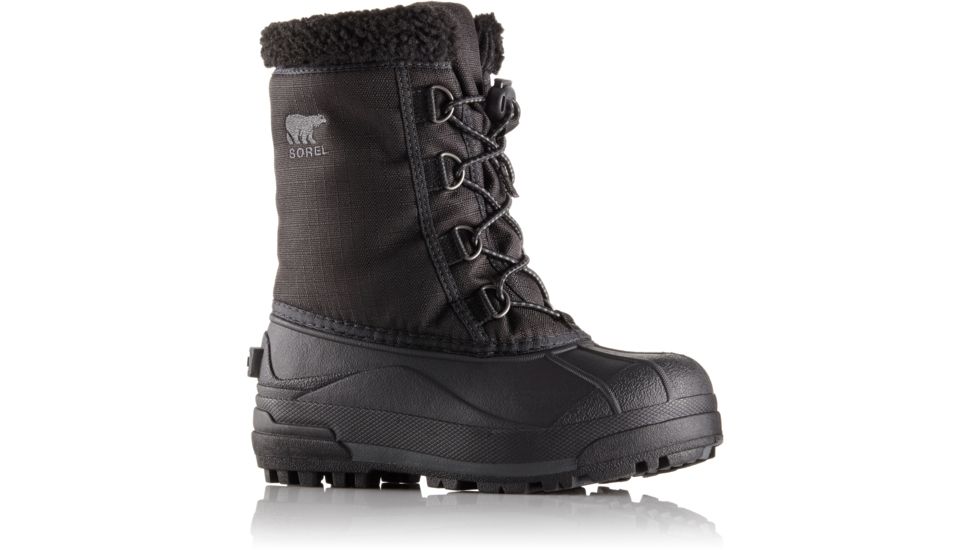 Sorel Childrens Cumberland Boot, Black, 8, 1638052010-8
