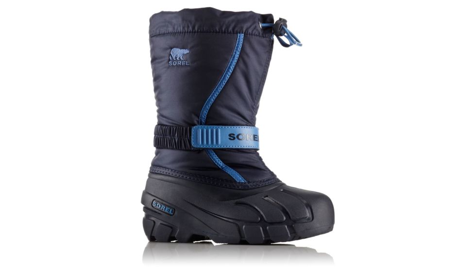 Sorel Childrens Flurry Boot, Collegiate Navy, 12, 1638082464-12