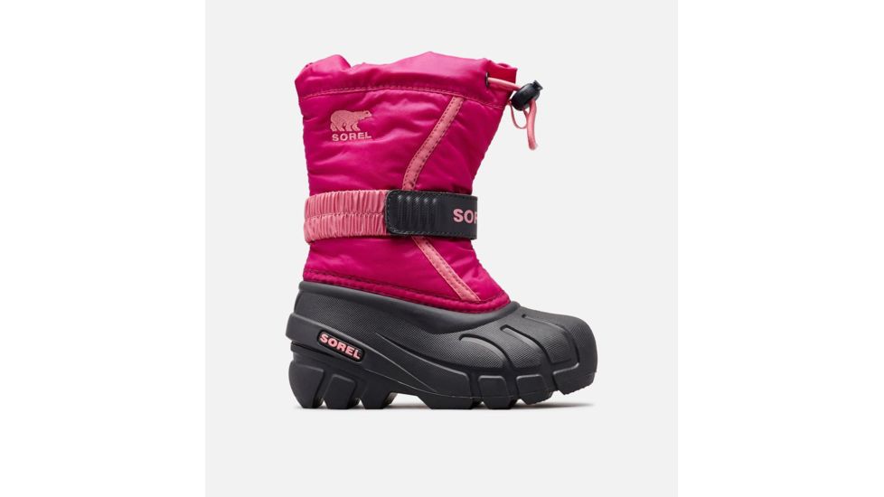 Sorel Childrens Flurry Boot, Deep Blush, Tro, 8, 1638082684-8