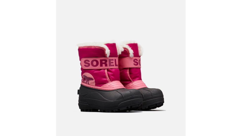 Sorel Childrens Snow Commander Winter Boot, Tropic Pink, De, 12.5, 1638111652-12.5