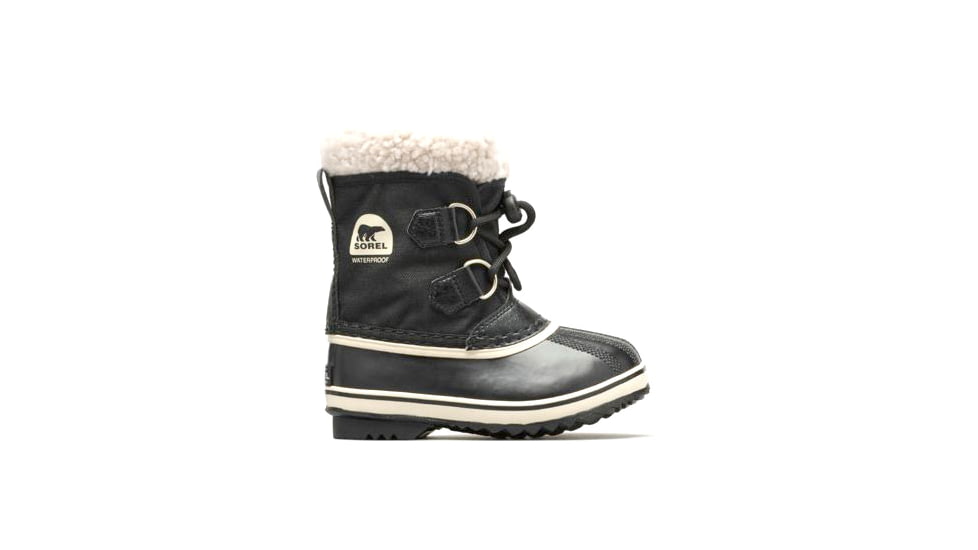 Sorel Childrens Yoot Pac Nylon Boot, Black, 9, 1638022010-9