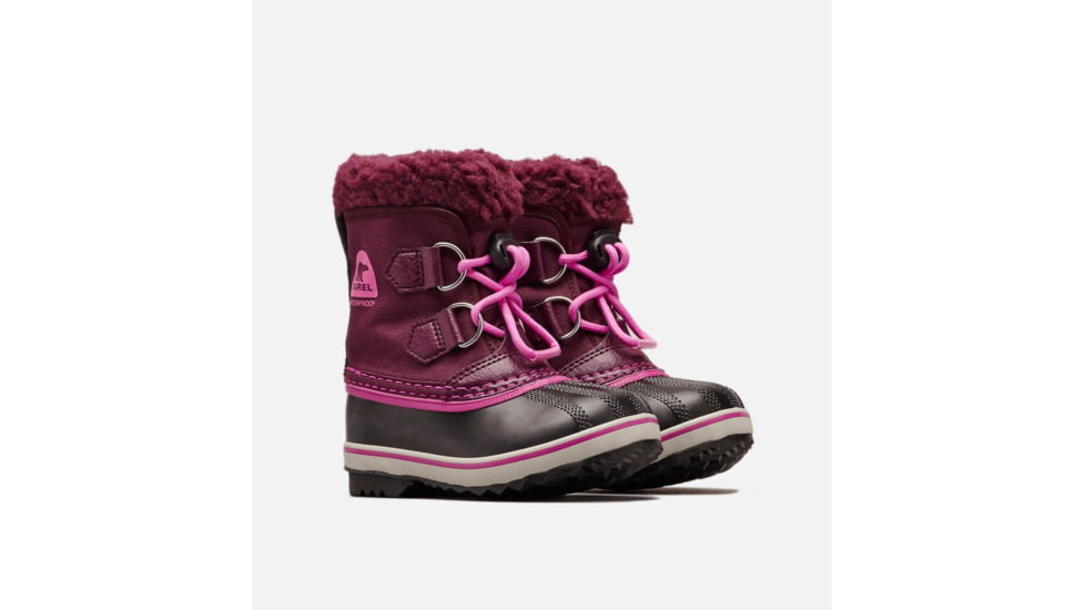 Sorel Childrens Yoot Pac Nylon Boot, Purple Dahlia,, 8, 1638022562-8