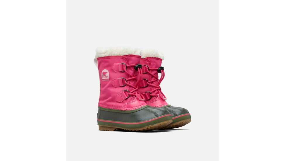 Sorel Childrens Yoot Pac Nylon Boot, Ultra Pink, Alp, 13, 1638022693-13