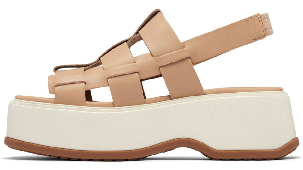 Sorel Dayspring Slingback Sandal - Womens, Honest Beige/Chalk, 6, 2069751-246-6