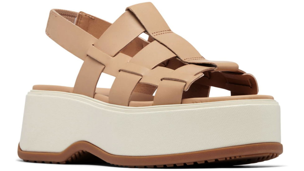 Sorel Dayspring Slingback Sandal - Womens, Honest Beige/Chalk, 6, 2069751-246-6