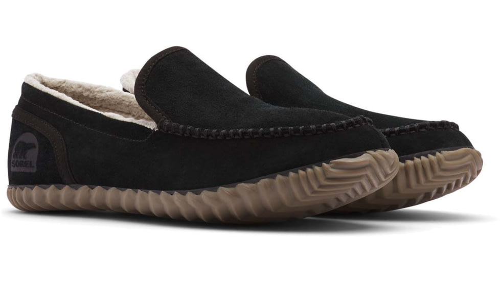 Sorel Dude Moc Slippers - Mens, Black/Black, 7.5 US, 1530671011-7.5