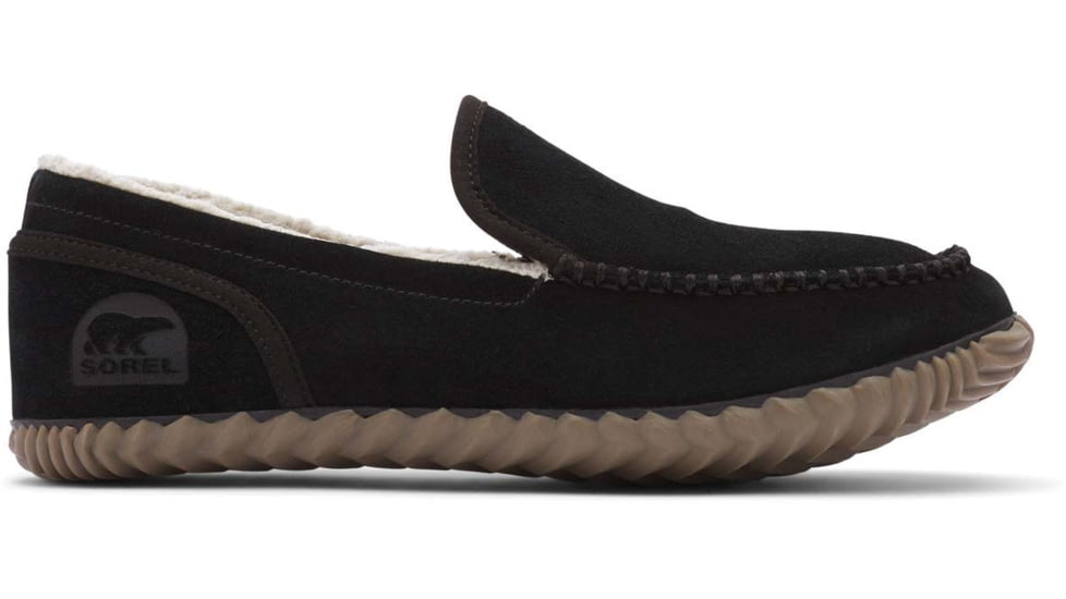 Sorel Dude Moc Slippers - Mens, Black/Black, 7.5 US, 1530671011-7.5