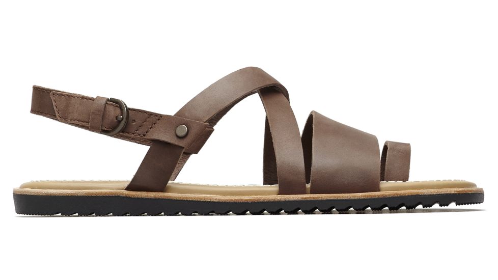 Sorel Ella Criss Cross Casual Sandals - Womens, Tobacco, 8.5, 1841301256-8.5