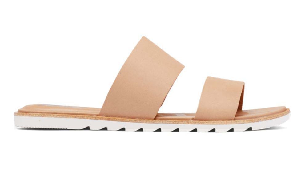 Sorel Ella II Slide Sandal - Women's, Medium, Honest Beige, 7.5, 1972751-Honest Beige-7.5