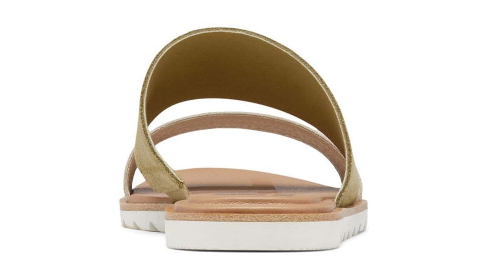 Sorel Ella II Slide Sandals - Womens, Olive Shade/Chalk, 8 US, 1999311-358-8
