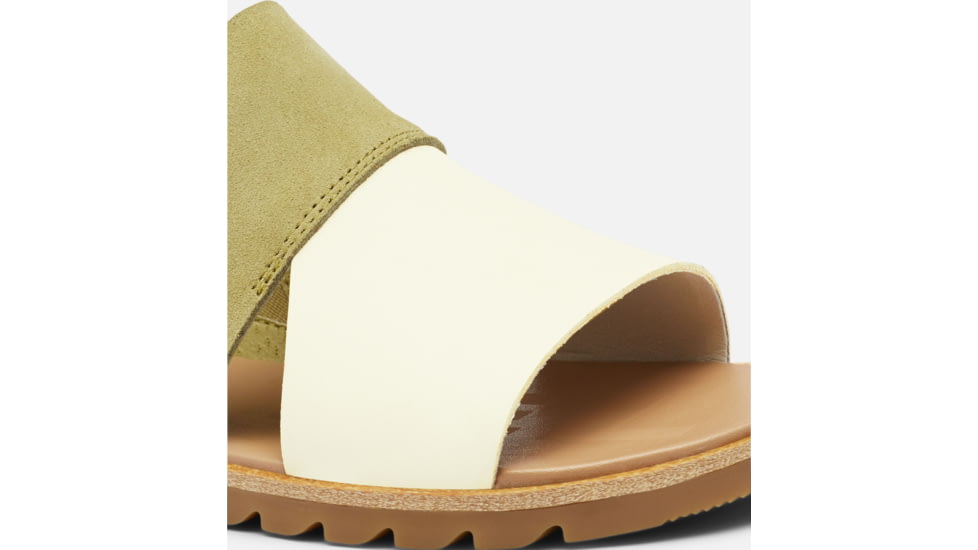 Sorel Ella II Slingback Sandals - Womens, Olive Shade/Chalk, 7 US, 1999341-358-7
