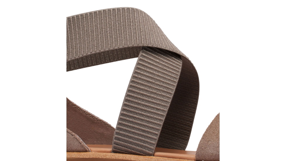 Sorel Ella III Sandal - Womens, Ash Brown/Gum 2, 6.5, 2069701-240-6.5