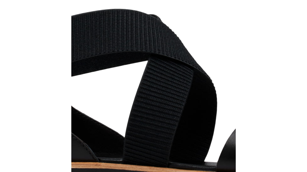 Sorel Ella III Sandal - Womens, Black/Black, 9, 2069701-010-9