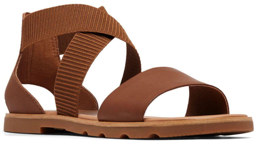 Sorel Ella III Sandal - Womens, Velvet Tan/Gum 2, 12, 2069701-242-12