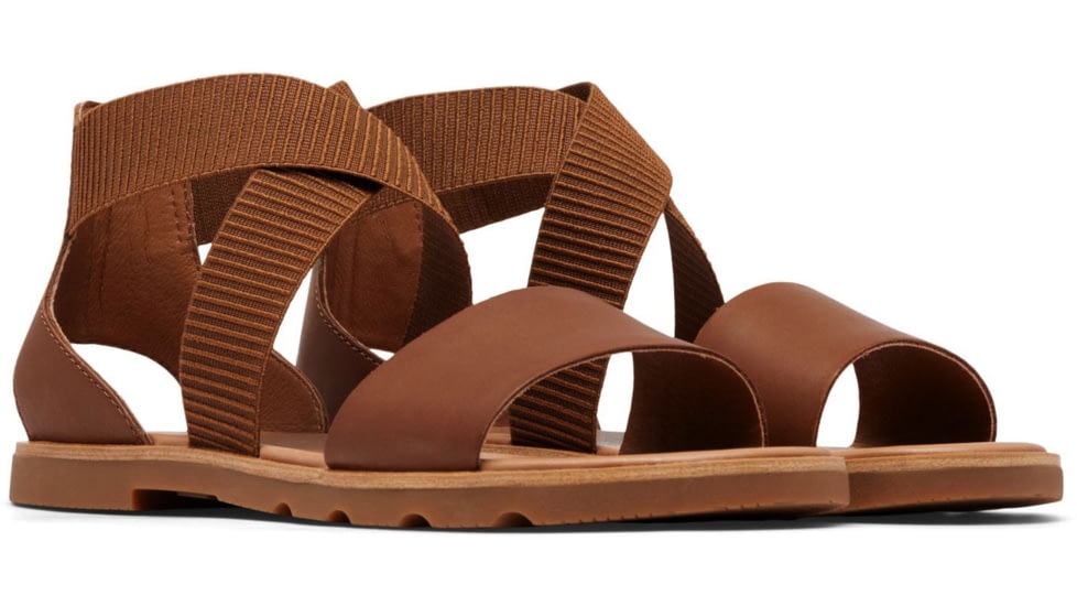 Sorel Ella III Sandal - Womens, Velvet Tan/Gum 2, 12, 2069701-242-12