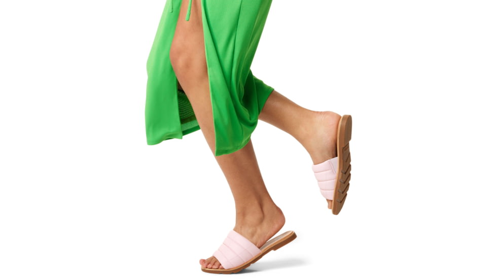 Sorel Ella III Slide - Womens, Whitened Pink/Gum 2, 8.5, 2069711-615-8.5