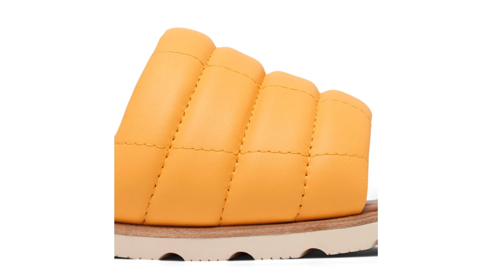 Sorel Ella III Slide - Womens, Yellow Ray/Honey White, 5.5, 2069711-756-5.5