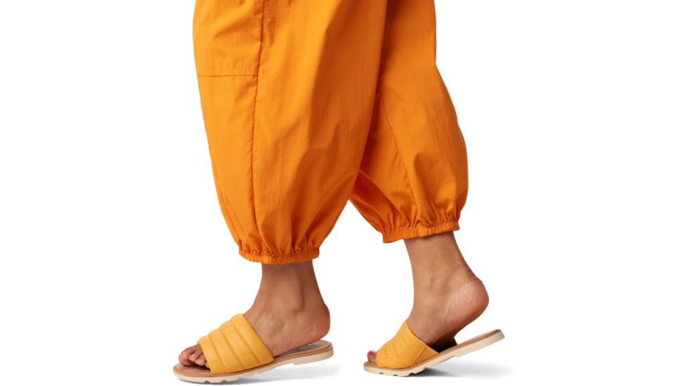 Sorel Ella III Slide - Womens, Yellow Ray/Honey White, 5.5, 2069711-756-5.5