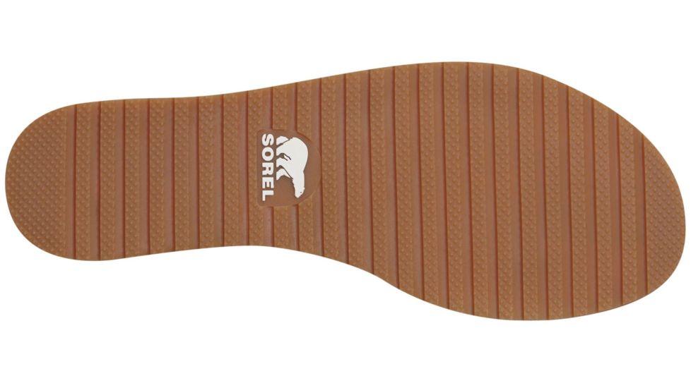 Sorel Ella Lace Up Leather Sandal, Womens, Sahara, 12 US, 1787581220-12