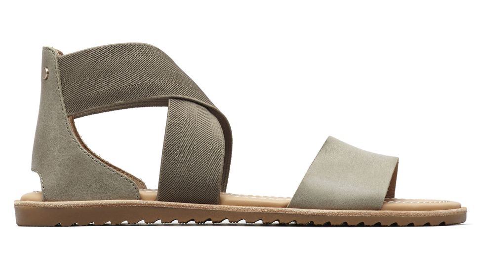 Sorel Ella Sandal Casual Sandals - Womens, Sage, 6, 1843811365-6