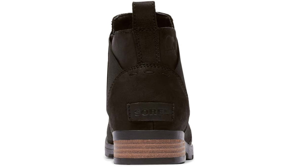 Sorel Emelie Chelsea Bootie - Womens, Black/Black, 5 US, 1749291010-5