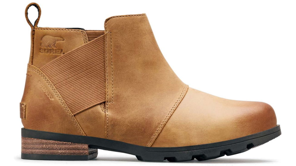 Sorel Emelie Chelsea Bootie - Womens, Camel Brown, 6 US, 1749291224-6