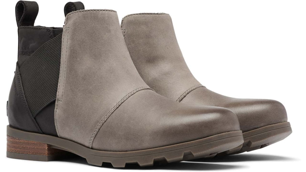 Sorel Emelie Chelsea Bootie - Womens, Quarry, 7.5 US, 1920881052-7.5