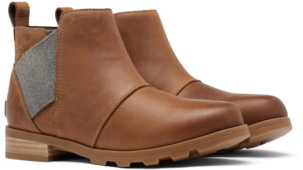 Sorel Emelie Chelsea Bootie - Womens, Velvet Tan, 9 US, 1915611242-9