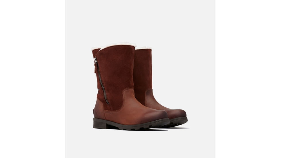 Sorel Emelie Foldover Boot - Womens, OVER-Burro, 5, 1809031282-5
