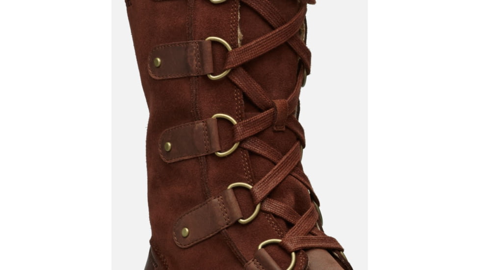 Sorel Emelie Lace Boot - Womens, Burro, 8.5, 1749271282-8.5