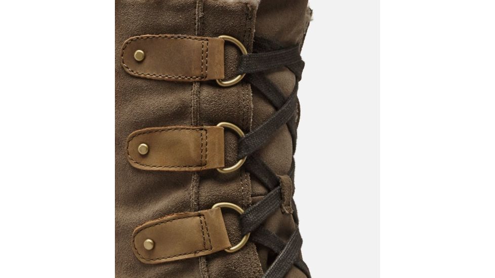 Sorel Emelie Lace Boot - Womens, Major, Black, 9.5, 1749271245-9.5