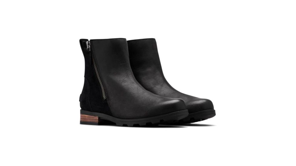 Sorel Emelie Zip Bootsie - Womens, KILAY Black, 5, 1887911010-5