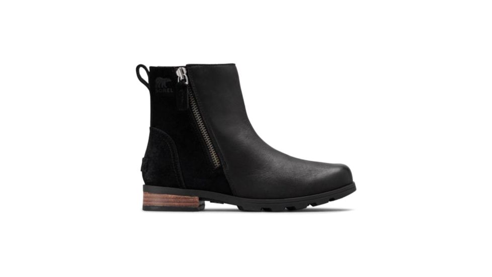 Sorel Emelie Zip Bootsie - Womens, KILAY Black, 5, 1887911010-5
