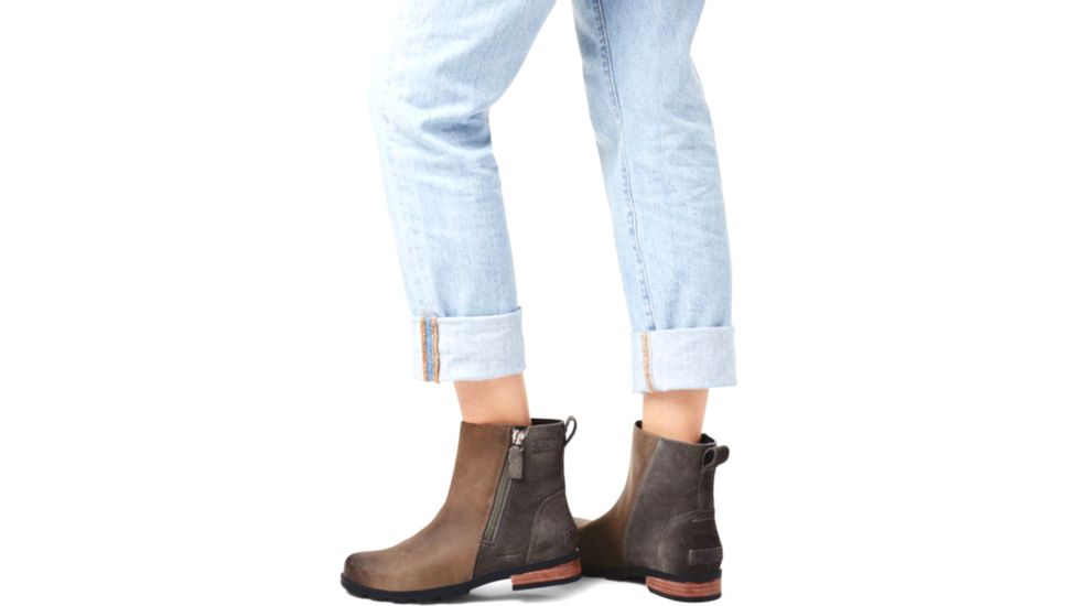 Sorel Emelie Zip Bootsie - Womens, Quarry, 6, 1869821052-6