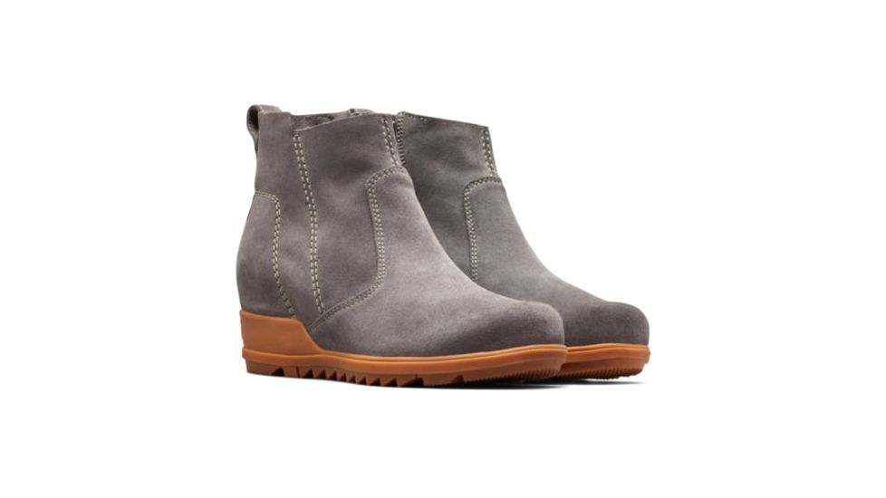 Sorel Evie Bootsie - Womens, Suede Quarry, 9, 1876671052-9