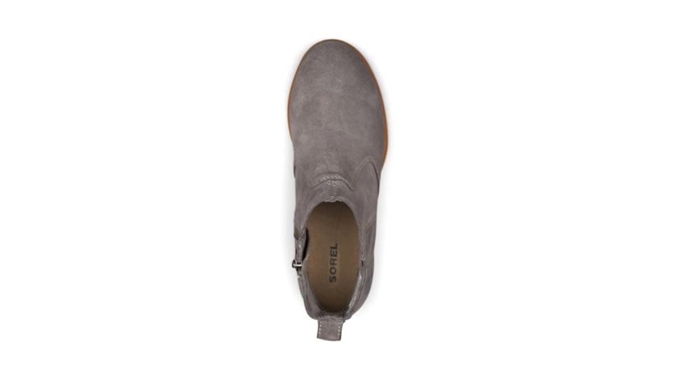 Sorel Evie Bootsie - Womens, Suede Quarry, 9, 1876671052-9