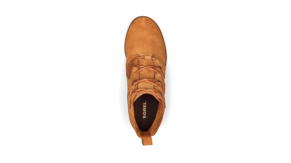 Sorel Evie Lace-Up Boots - Womens, Suede Camel Brown, 10.5, 1870421224-10.5