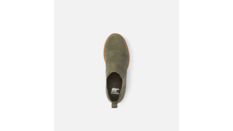 Sorel Evie LI Chelsea Boots - Womens, Stone Green/Gum, 9US, 2048631397-9