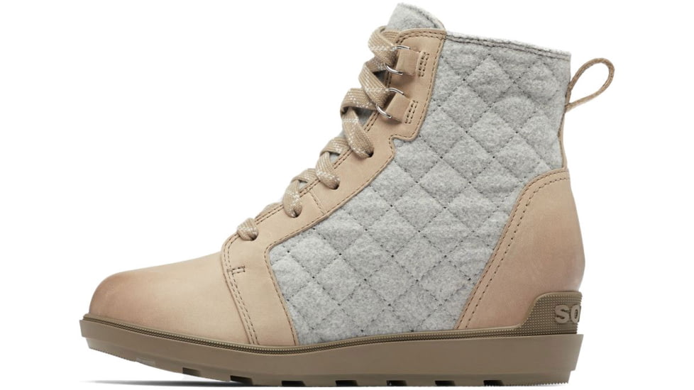 Sorel Evie LI NW Lace Boots - Women's, Omega Taupe/Wet Sand, 5, 20486212645