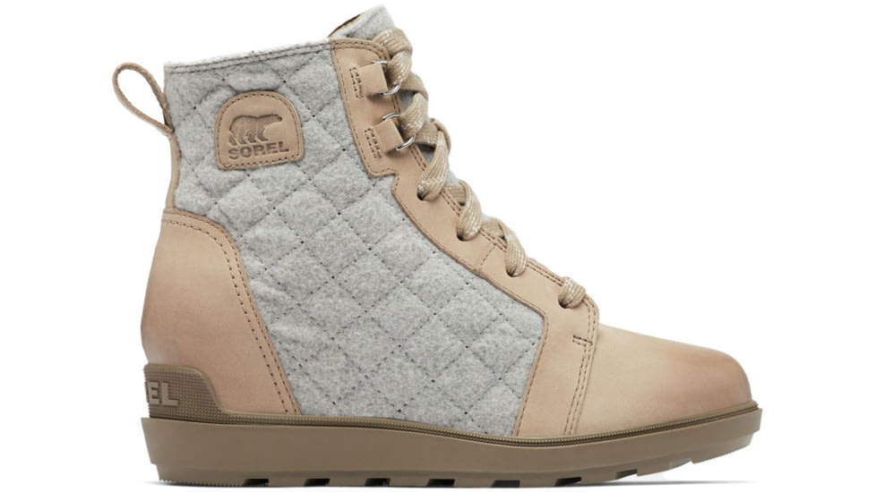 Sorel Evie LI NW Lace Boots - Women's, Omega Taupe/Wet Sand, 5, 20486212645