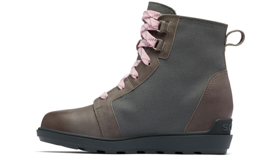 Sorel Evie LI NW Lace Boots - Women's, Quarry/Grill, 6, 20486210526